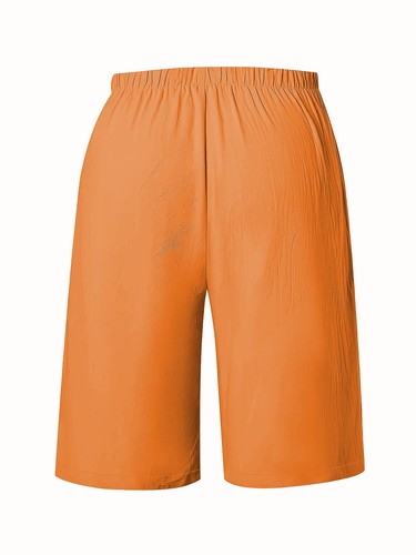 Womens Ladies Trousers Elastic Waist Casual Loose Summer Shorts Pants Size 6-20 - Picture 40 of 43