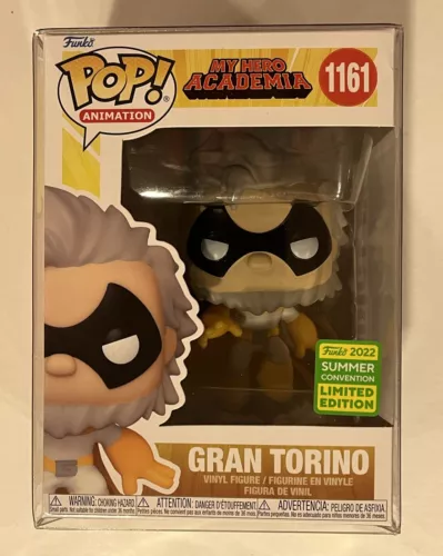 Funko Pop 2022 SDCC Convention MHA Gran Torino 1161  In Hand Free Protector