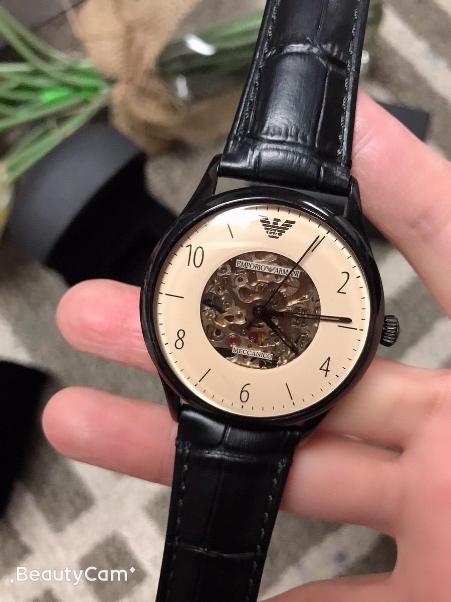 NEW EMPORIO ARMANI MECCANICO AUTOMATIC WATCH AR1923 Men AUtomatic