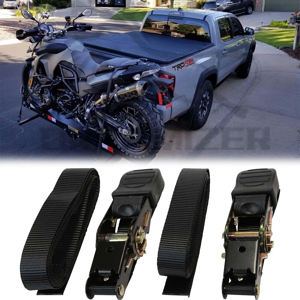 Ratchet straps on roof rack sales