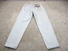 VINTAGE Levis Jeans 550 Relaxed Men 36x30 Acid Washed Orange Tab Deadstock USA