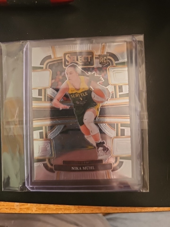 2024 Panini Select WNBA - Concourse Silver Prizm #27 Nika Muhl (RC)