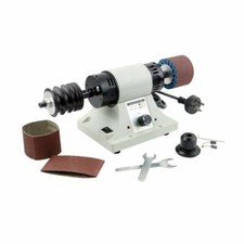 220V 350W Leather Burnishing Machine Mini Desktop Leather Edge Grinding Machine