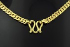 90.02 gram 24k solid yellow gold Custom handmade Curb chain necklace 24 inch — photo 3