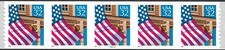 US Stamp #2915A 32c. Flag Strip of 5 Plate #99999 MNH