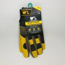 WELLS LAMONT HydraHyde LEATHER WORK GLOVES Breathable Water Resistant (x-Large)