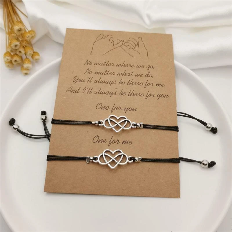Matching infinity shop bracelets