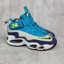 Nike Air Griffey Max 1 Pure Platinum Midnight Navy Size 5.5Y Womens 7 Sneakers