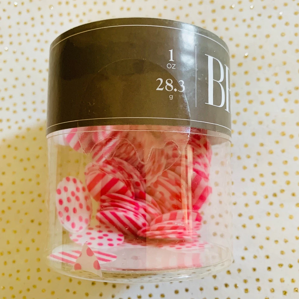 Brides By Gartner Studios Pink Pattern Vellum Paper Confetti, 1 oz Polka Dots - Image 3 of 4