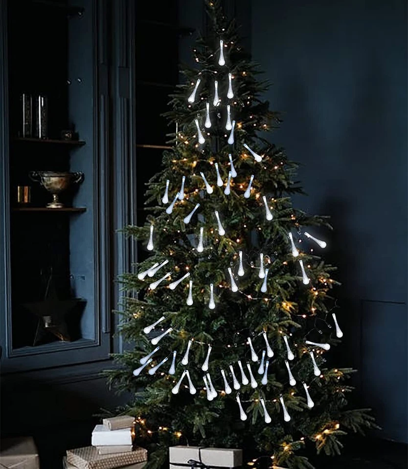 LED Solar String Lights Fairy Light Outdoor Garden Yard Decor Lamp Waterproof - Image 3 of 4