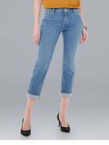 Simply Vera Vera Wang Mid-rise Blue 