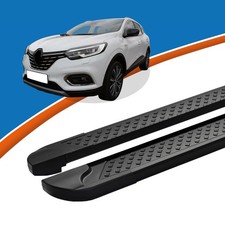 Trittbretter passend f&uuml;r Schweller Renault Kadjar ab Baujahr 06/2015 ALMO Schwar