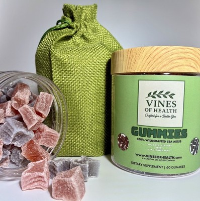 Fresh Sea Moss Gummies - 30 Day Supply - All Natural