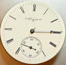 * 1903  16S ELGIN Gr. 247 M. 6  15J  POCKET WATCH Movement  Repair Good Balance