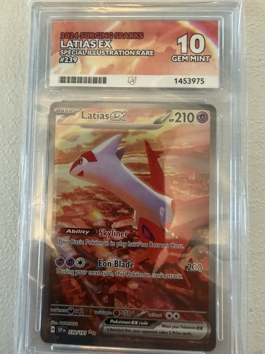 Latias ex graded ACE 10 for sale on eBay