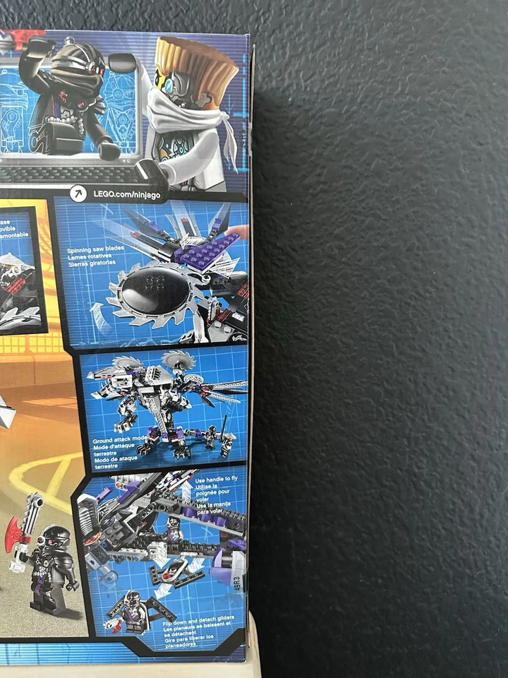 Brand New & Sealed LEGO NINJAGO: Nindroid Mechdragon (70725) - Image 4 of 4