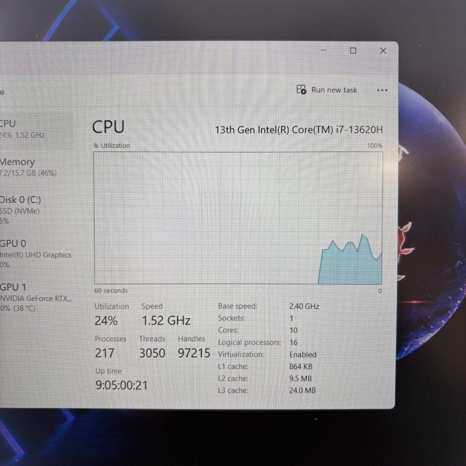 MSI Katana 15 B13VEK 15.6" i7-13620H 2.4GHz GeForce RTX 4050 4