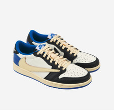 Jordan 1 x Travis Scott x Fragment Retro Low OG SP Military Blue  DM7866-140