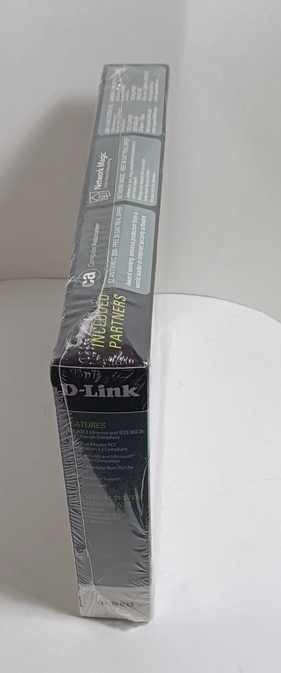 NEW SEALED D-LINK DFE-530TX+ Ethernet 10/100 Desktop PCI Adapter Network Card - Image 3 of 3