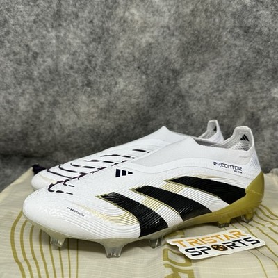 Adidas Predator Elite LL FG Soccer Cleats Mens Sz 6.5 White Gold Road To Glory