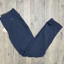 Fjallraven Trousers Size 40 Regular Sz 8 Women Dark Navy Abisko Trail Stretch