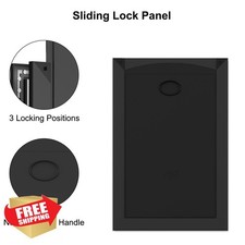 MAVRICPOWER XL Aluminum Dog Door Door 220 lbs Extreme Weather Lock Panels