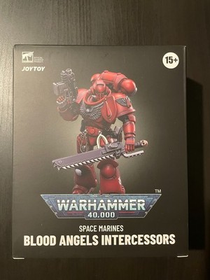 Joytoy Warhammer 40K Space Marines Blood Angels Intercessor 1 Rare OOP US SELLER