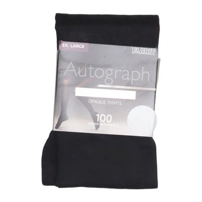 Marks & Spencer Autograph, Nylonstrumpfhose, Größe: XL, Velvet Touch Luxe #9fq