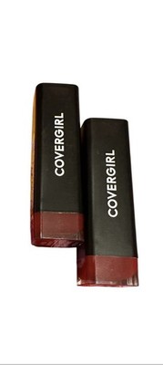 Covergirl Exhibitionist Demi-Matte Lipstick #450 Worthy Lot Of 2