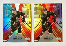 2022 UD Trilogy Rookie Premiere Dylan Guenther Red Foil /299 Level 1 (2x) Cards