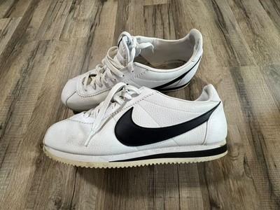 Nike Cortez Sneaker Schuhe Herren Gr. 47,5 Weiß Sehr Guter Zustand