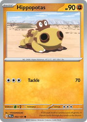 Hippopotas 052/131 Prismatic Evolutions