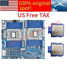 Gigabyte MZ73-LM2 2x AMD EPYC 9965 ZEN5 TURIN SP5 192 CORE 2.7GHz-Combination