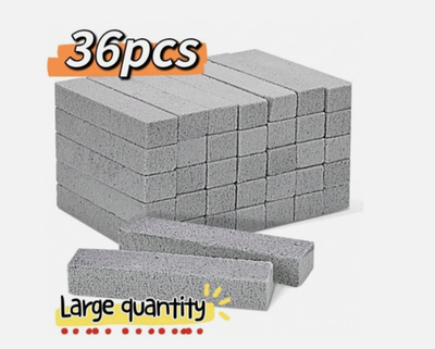 #ad 36 Pack Pumice Stone for Toilet Bowl Cleaning Scouring Stick Remove Toilet Bowl $35.99