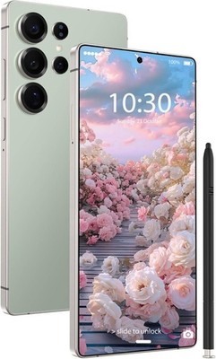 New S/C24 Ultra 5G Smartphone  Factory Unlocked Android Cellphone Dual SIM Green