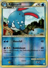 Azumarill HeartGold & SoulSilver 2/123 Rare Reverse Holo LP - Pokemon Card on eBay