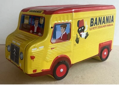 Boite en tôle Citroen Type H ou HY Banania Tirelire (vide) - Photo 1/2