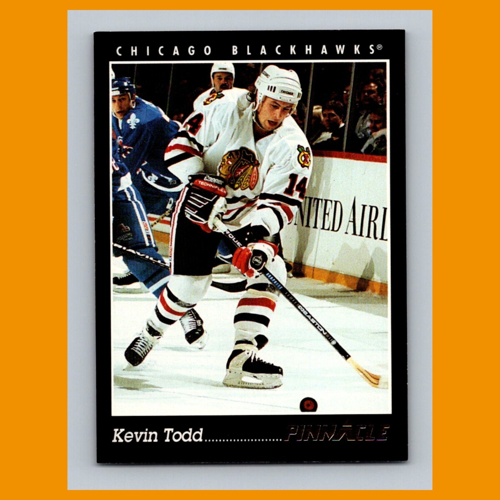 Kevin Todd #270 1993-94 Pinnacle Canadian Chicago Blackhawks Hockey Card NHL