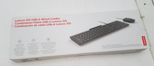 Lenovo 310 USB-A Wired Keyboard Mouse Combo, ...