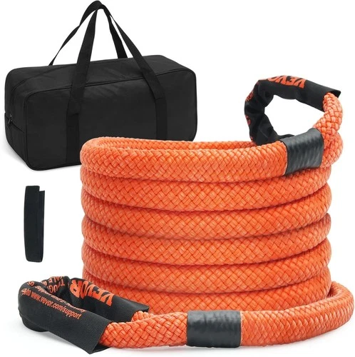 Corda da Traino Recupero Energia Cinetica 6,1 m 13871 kg Nylon Cinghia VEVOR
