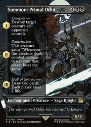 Summon: Primal Odin (Borderless) #365 - Final Fantasy