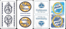 *** 4 verschiedene Brauerei Schafkopf Spielkarten (1)  ***