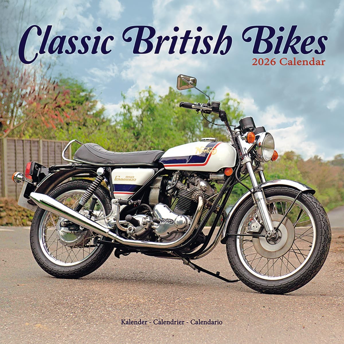 Classic British Bikes Calendar 2026  Square Motorbike Wall Ca... - 9781804607596 - Image 4