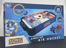 Sonic The Hedgehog Air Hockey Table Top Edition Air Powered Light Up