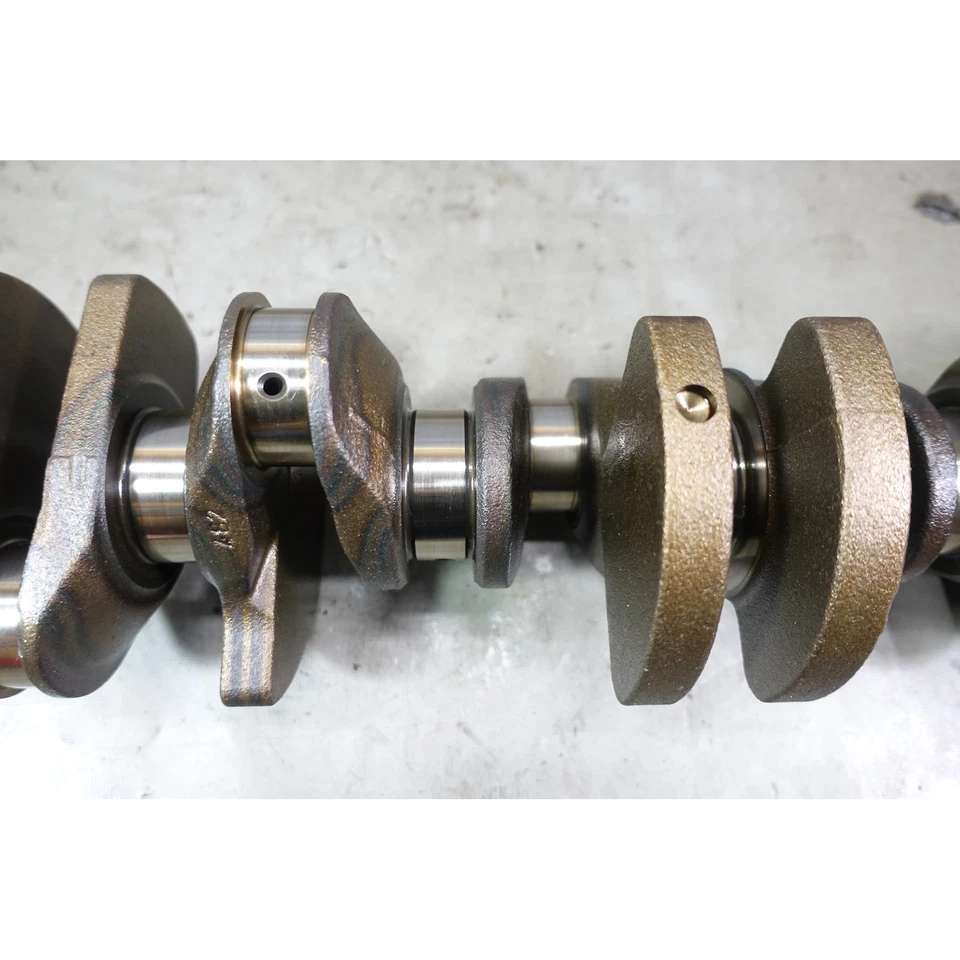 BMW N55 2011-2017 3,0 L motor turbo de doble desplazamiento cigüeñal manivela sin equipo original Foto 3 de 4