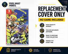 Image of Splatoon 3 Switch Replacement Cover Case & Inlay NO GAME Nintendo