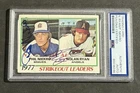 NOLAN RYAN & PHIL NIEKRO 1978 TOPPS LEADERS SIGNED AUTOGRAPHED CARD PSA/DNA