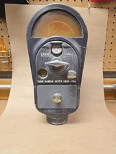Rhodes Parking Meter 2hr. Working Both Keys And Coin Box w/lid. 5 and 10 Cent.