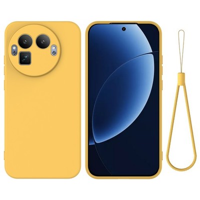 For Realme GT8 Pro 5G, Luxury Soft Liquid Silicone Skin Touch Feel Case Cover