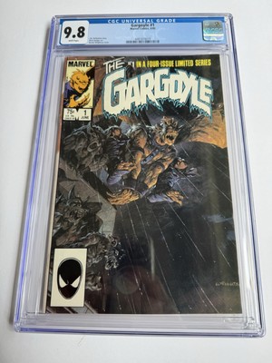 Gargoyle #1 - CGC 9.8 - White Pages - Marvel Comics 1985
